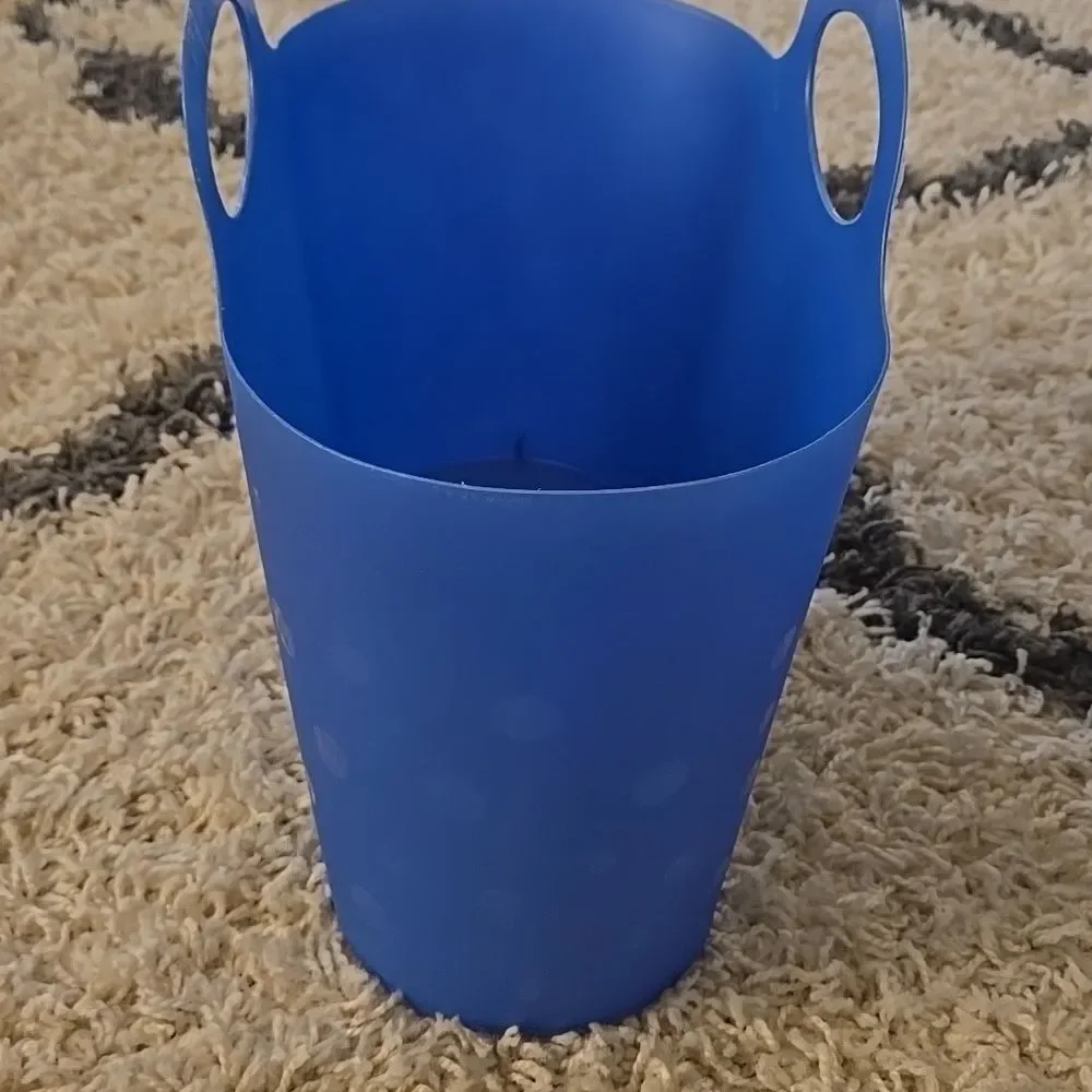 Plastic Basket with Handles organizer home Large medium bucket storage organize
